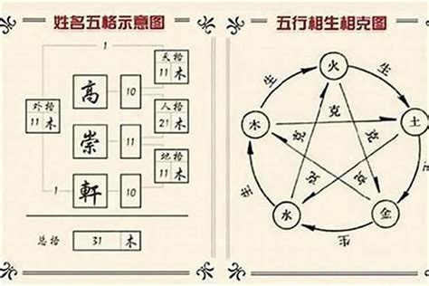 姓名五行算命|子易預測網